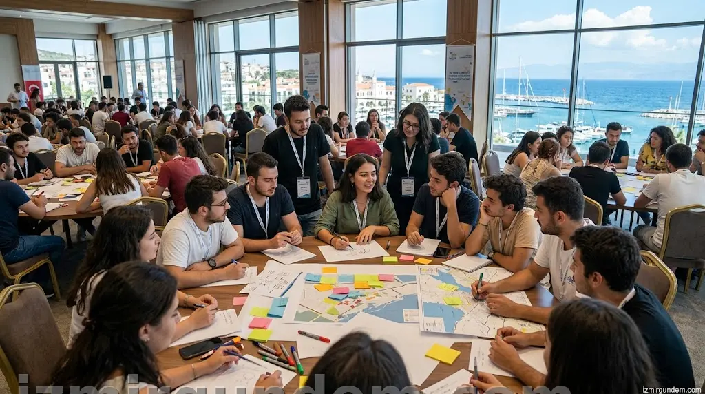 130 Genç Çeşme'nin Geleceğini Tasarlamak İçin Buluştu