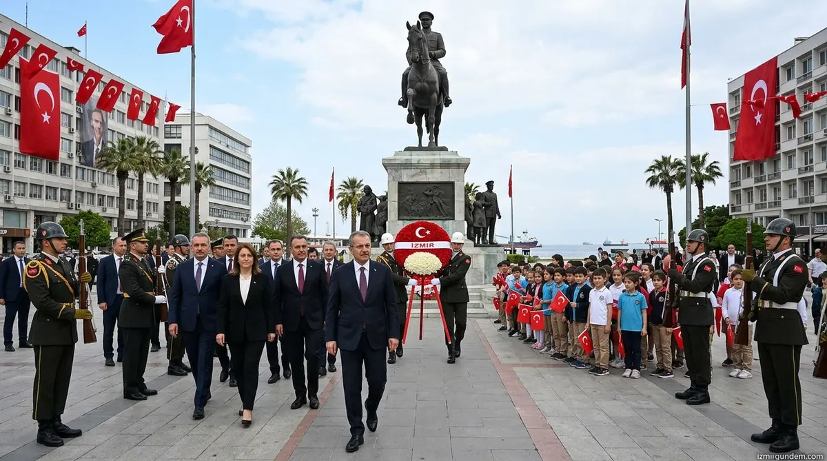 23 Nisan Coşkusu Anıtkabir'de Başladı: Devlet Erkanı Ata'nın Huzurunda