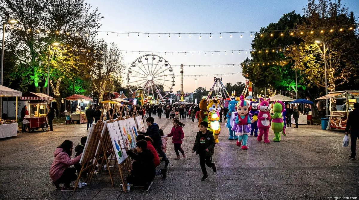 95. İEF’te Çocukların Başrol Olduğu Eğlence Kültürpark’ı Sardı