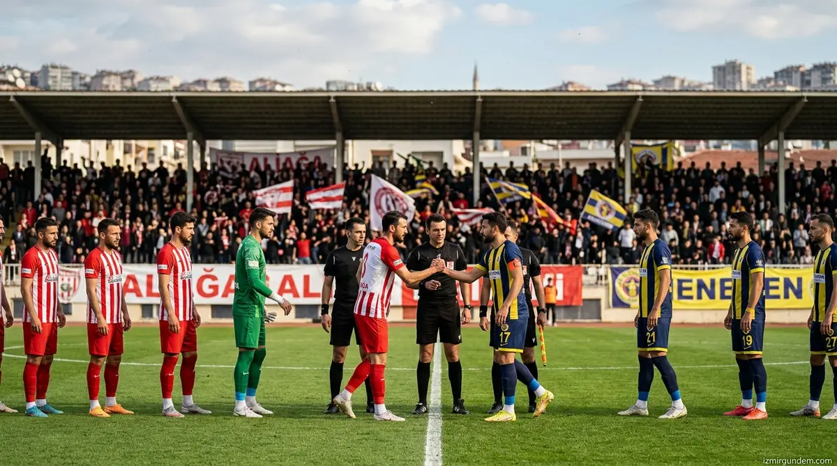 Aliağa FK Menemen FK Karşısında Şampiyonluk İçin Sahaya Çıkıyor