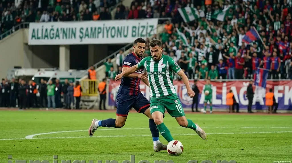 Aliağa FK Sahasında Şampiyon Bursaspor'u Ağırlıyor: Kritik Randevu