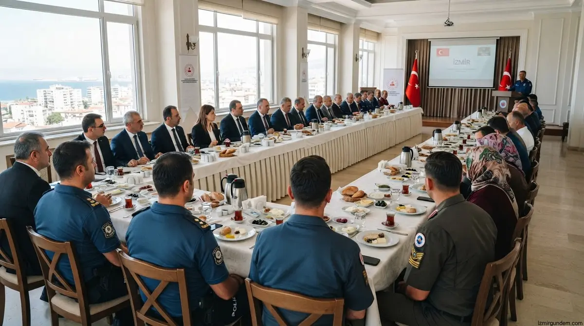 Aliağa'da Güvenlik Zirvesi: Zeytin Hasadı ve Asayiş Masada