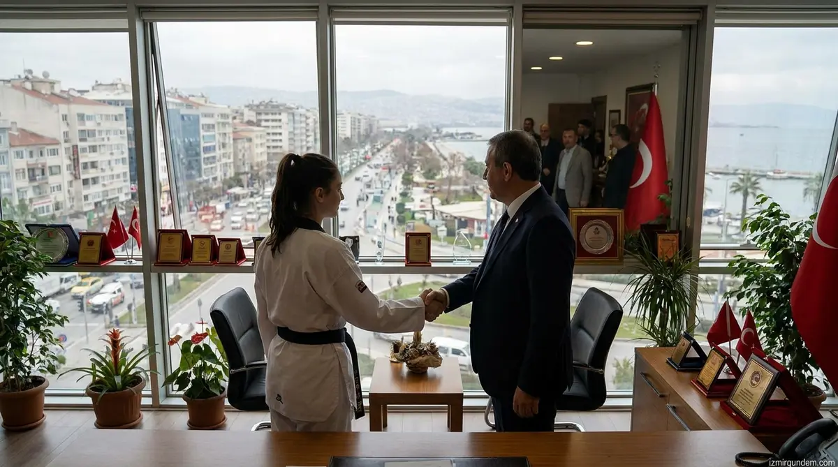 Aliağalı Merve Nisa Mızrak Milli Formayla Batum Yolcusu