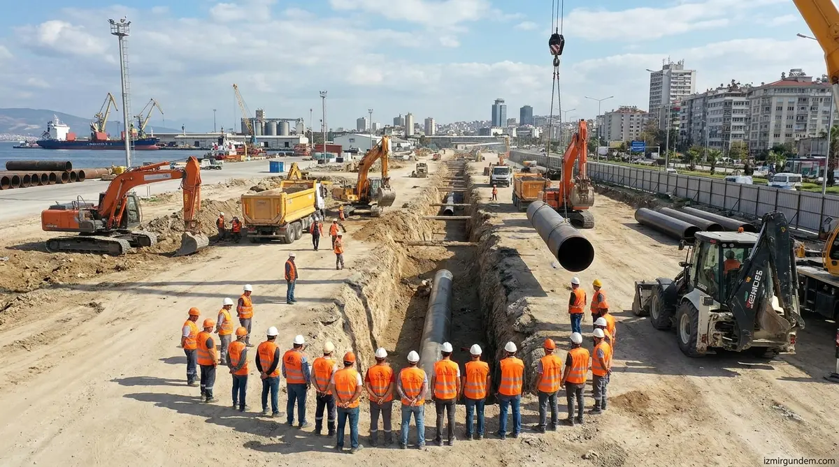 Alsancak Liman Caddesi'nde 3 Milyarlık Dev Altyapı Hamlesi