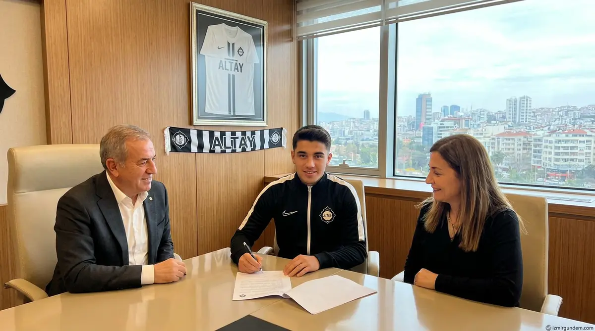 Altay Mehmet Nur Kaymaz ile Profesyonel Sözleşme...