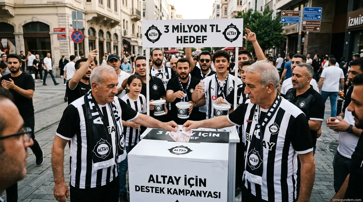 Altay Taraftarından Kurtuluş Hamlesi: 3 Milyon TL İçin Düğmeye Basıldı