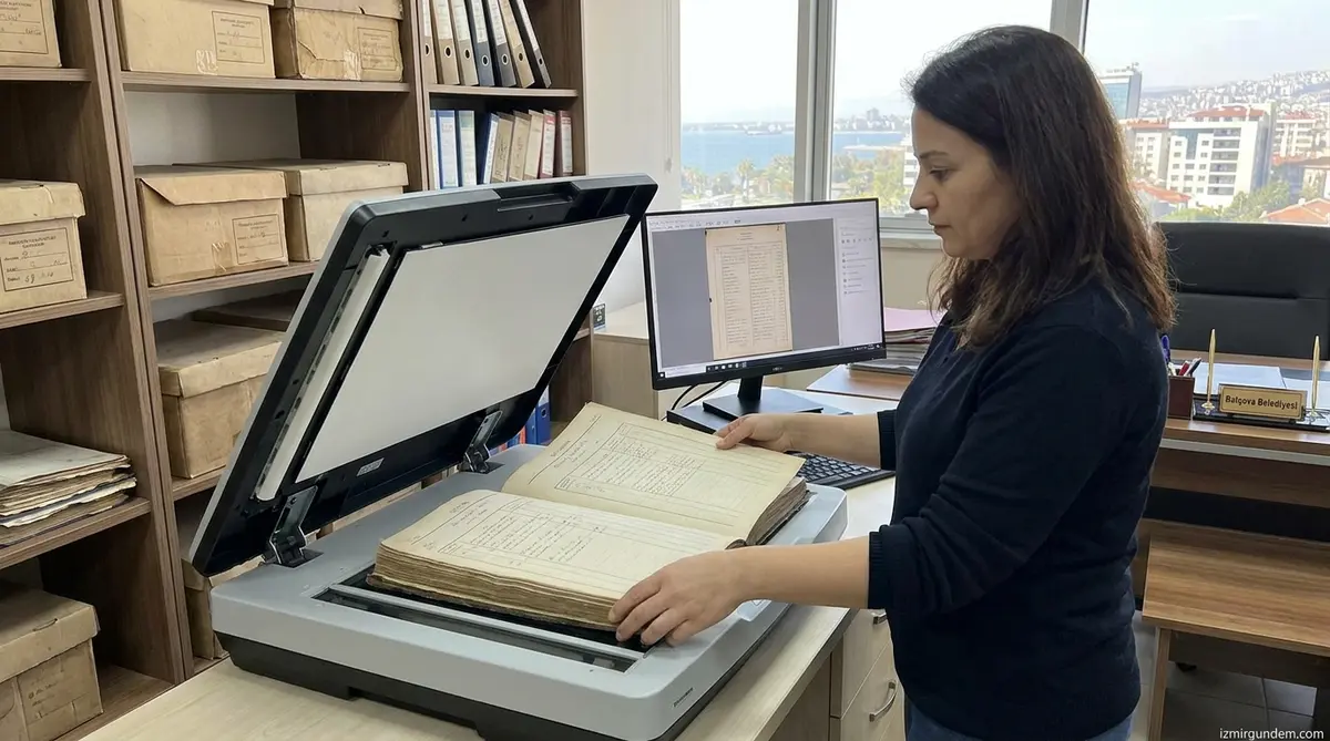 Balçova Belediyesi Arşivlerini Dijital Ortama Taşıdı