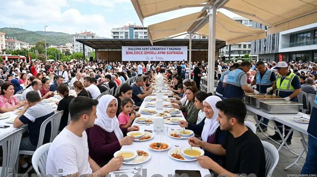 Balçova Kent Lokantası 1 Yaşında: Binlerce İzmirli Aynı Sofrada Buluştu