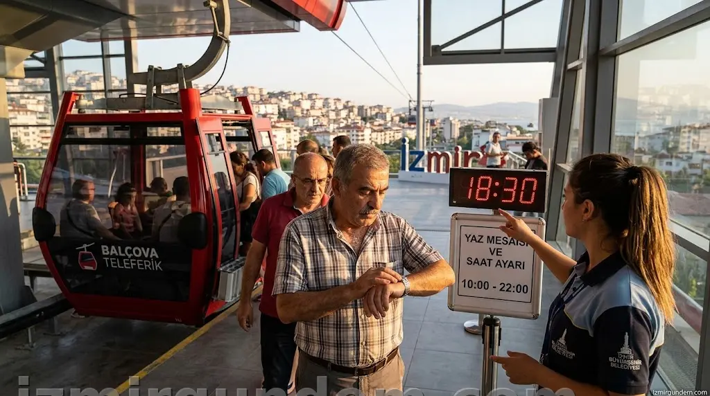 Balçova Teleferik'te Yaz Mesaisi ve Saat Ayarı