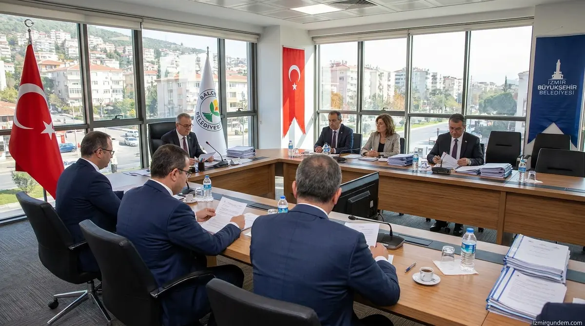 Balçova'da MHP ve AK Parti'den Ortak Yönetim Toplantısı