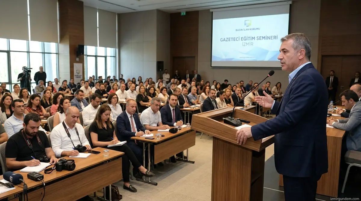 Basın İlan Kurumu İzmir'de Düğmeye Bastı: 121 Gazeteciye Kritik Eğitim