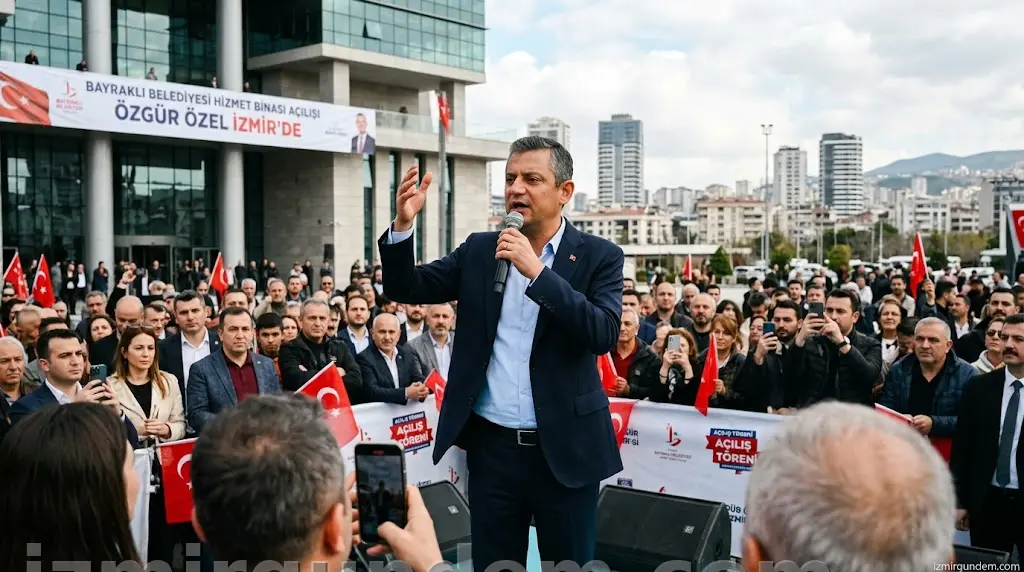 Bayraklı'da Dev Açılış: Özgür Özel İzmir'e Geliyor