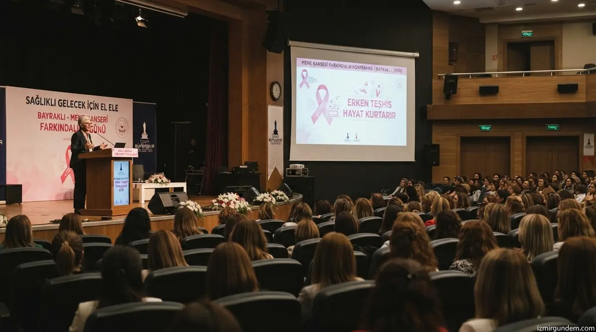 Bayraklı’da Meme Kanseri Semineri: 20 Yaşından Sonra Muayene Şart