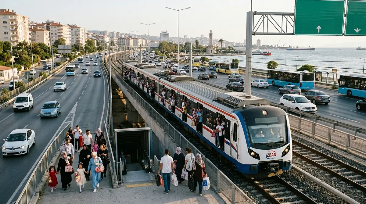 Bayramda İZBAN ve Otoyollar Ücretsiz Oldu