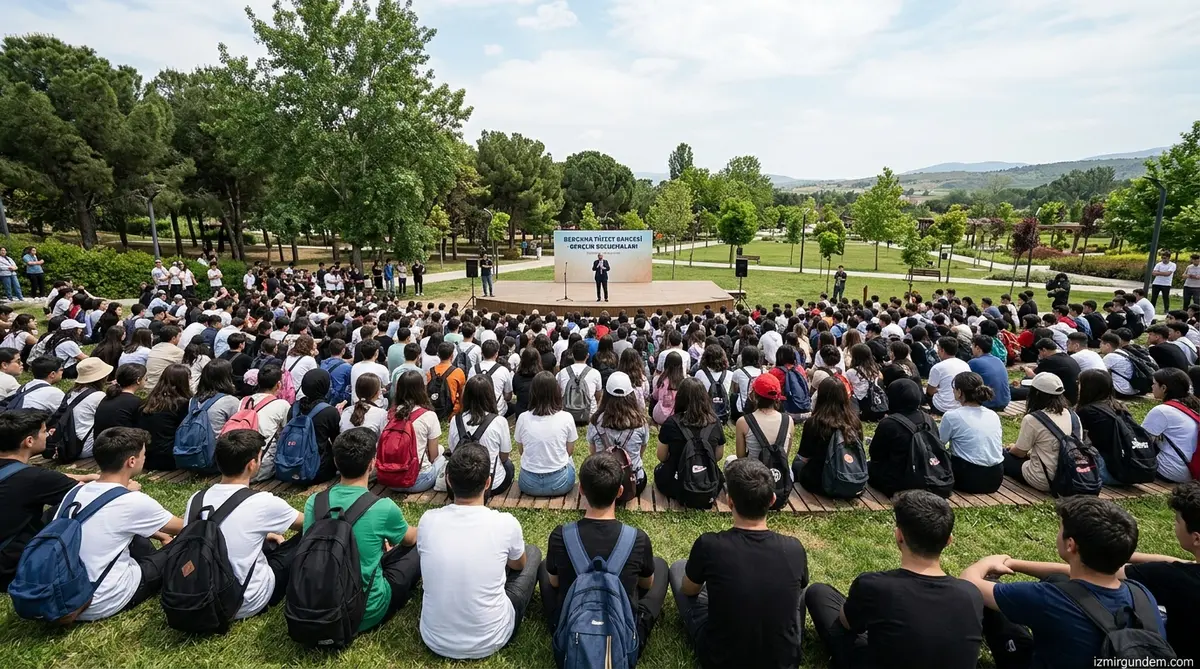 Bilal Saygılı Bergama'da Gençlerle Buluştu: İzmir...