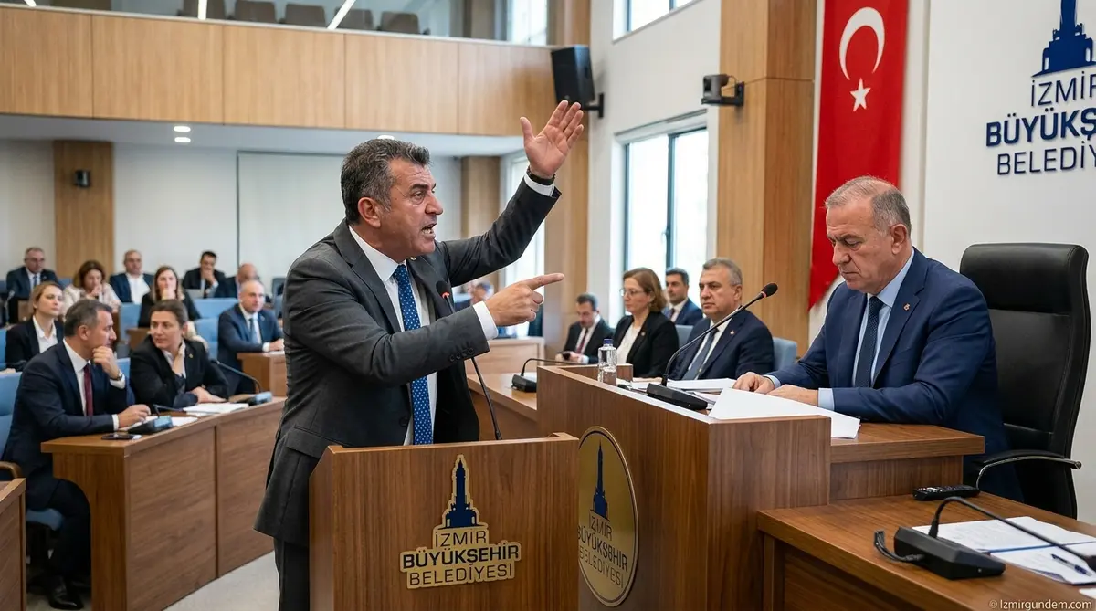 Bilal Saygılı'dan Cemil Tugay'a Sert Tepki: İzmir Meclisi'nde...