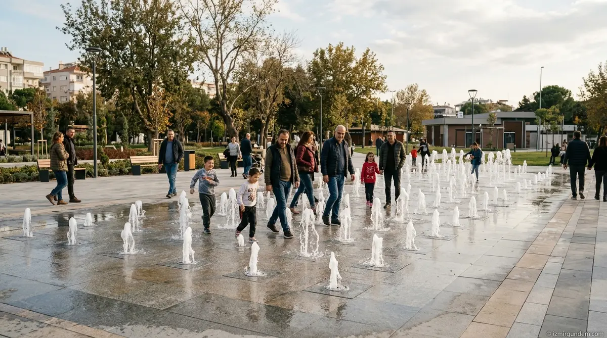 Bornova Büyükpark Kuru Havuzu Modern Görünüme Kavuştu