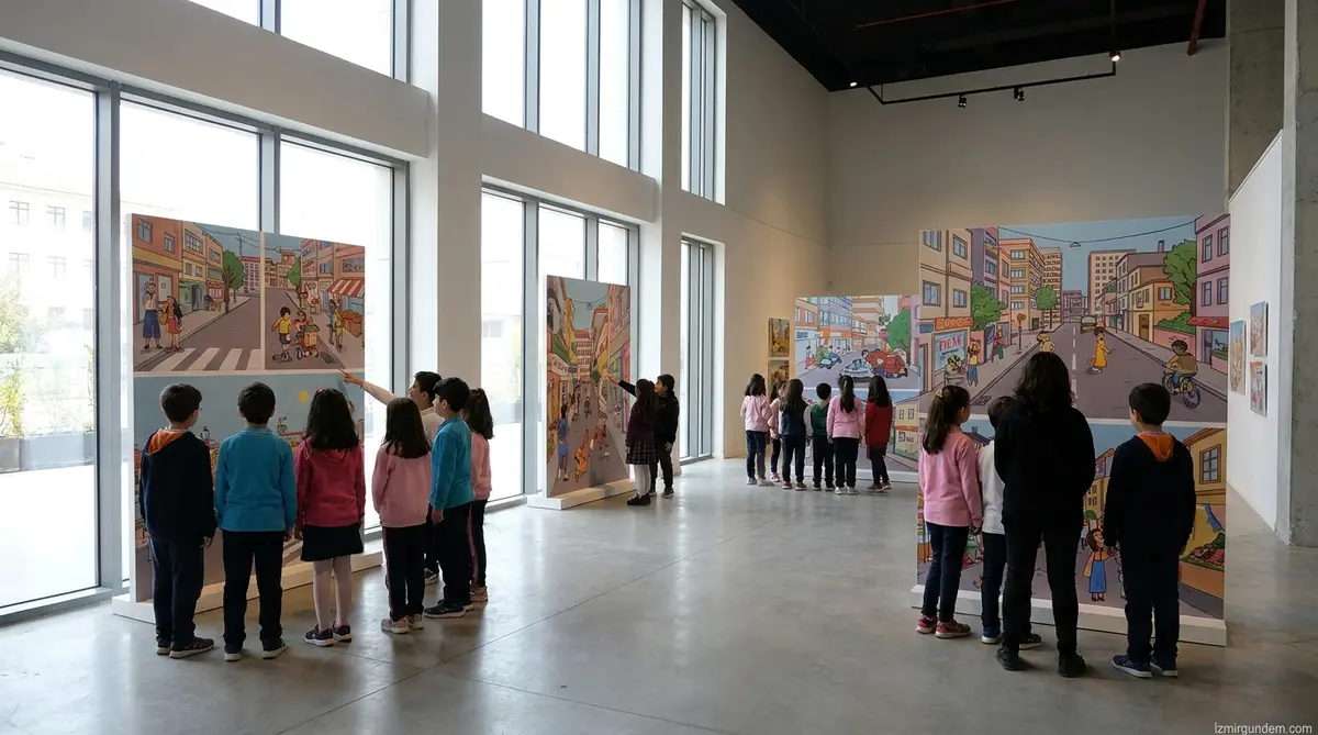 Bornova Hayal Atlası Sergisi Sanatseverlerle Buluştu