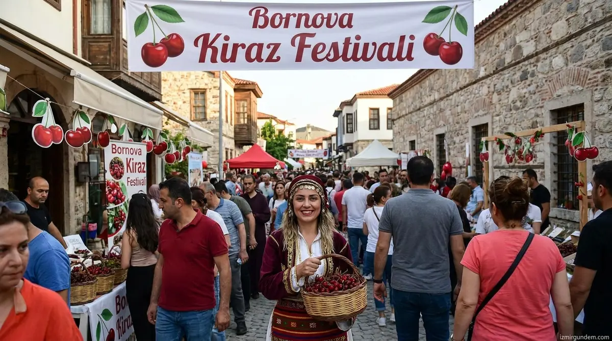 Bornova Kiraz Festivali Beşyol'u Şenlendirecek