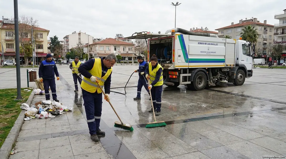 Bornova Mevlana Mahallesi'nde Büyük Temizlik...