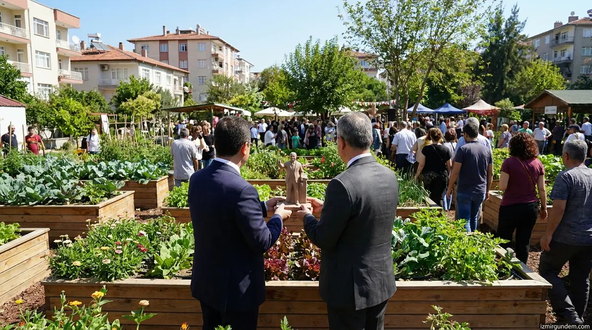 Bornova Modeli Yalova’da: Ömer Eşki İlk Kent Bostanını Açtı