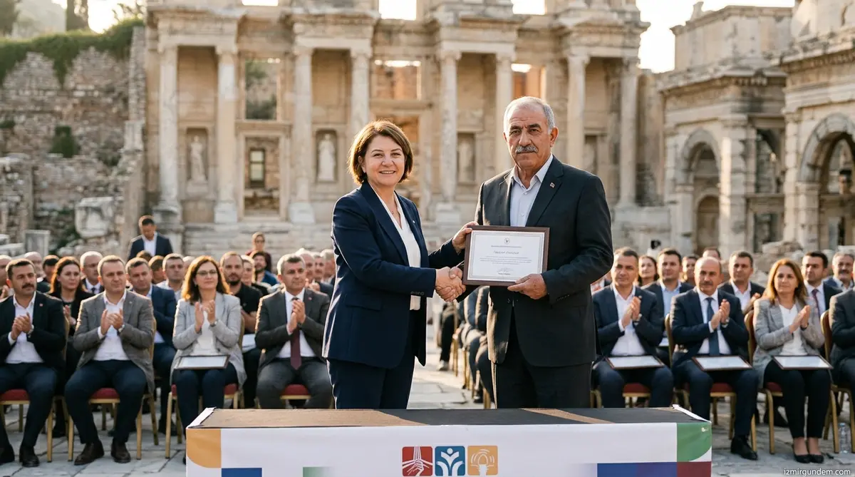 Bornova Muhtarlar Akademisi Selçuk'ta Taçlandı