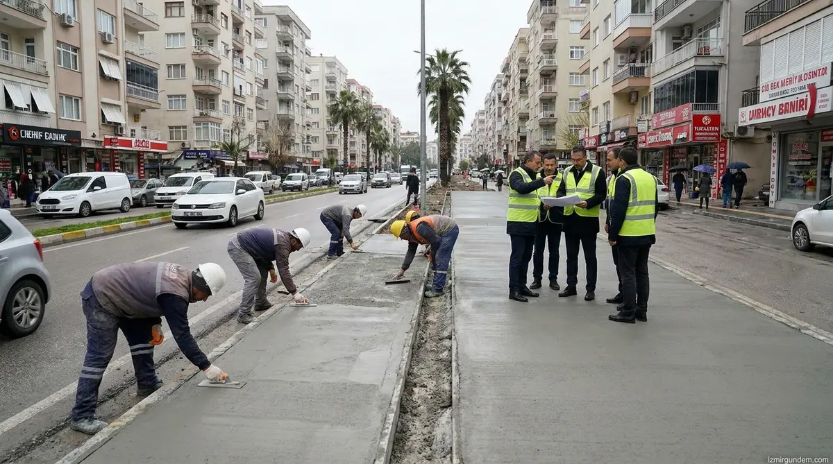 Bornova Mustafa Kemal Caddesi'nde Dev Dönüşüm: 2. Etap Başladı