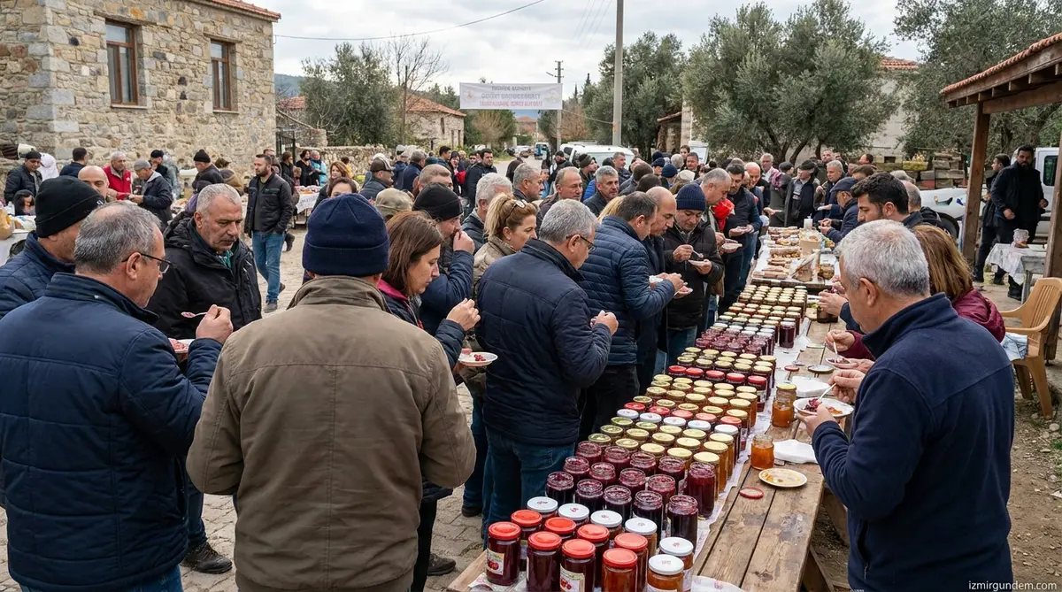 Bornova Yakaköy'de Reçel Şenliği: Ücretsiz Servis Güzergahları