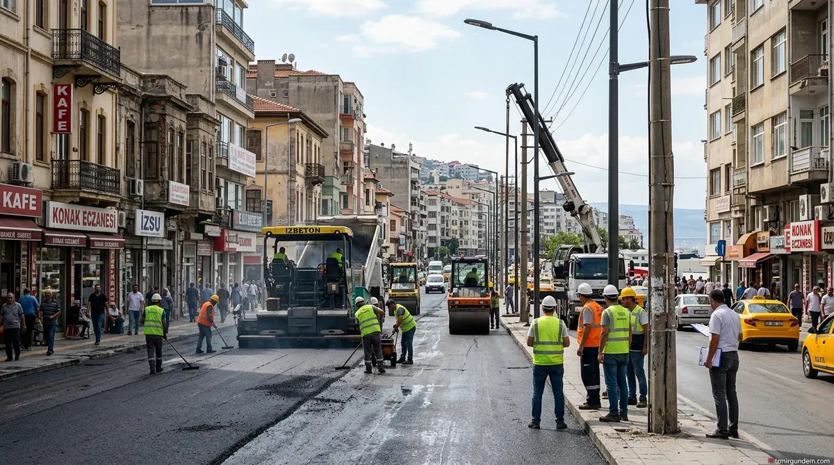 Bornova Zafer Caddesi yenileniyor: 400 araçlık otopark geliyor