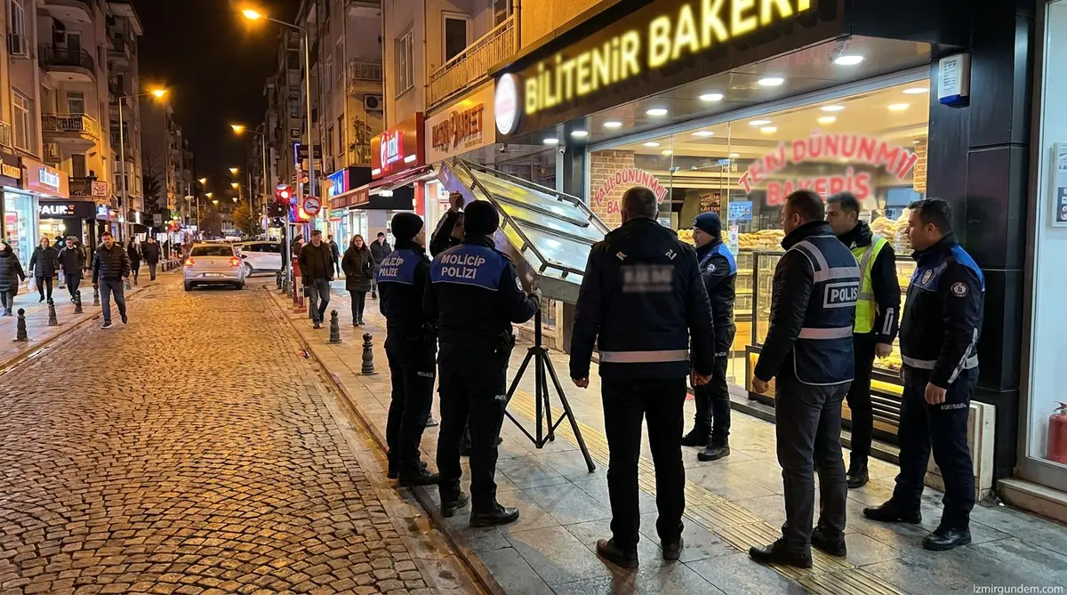 Bornova Çamdibi'nde Gece Yarısı Mesaisi: Fırınlar ve Kaldırımlar