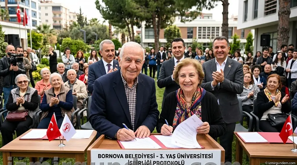 Bornova'da 3. Yaş Üniversitesi İçin Dev Adım Atıldı