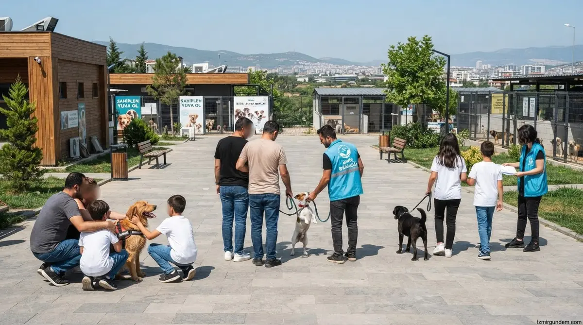 Bornova'da 83 Can Dostu Yeni Yuvalarına Kavuştu