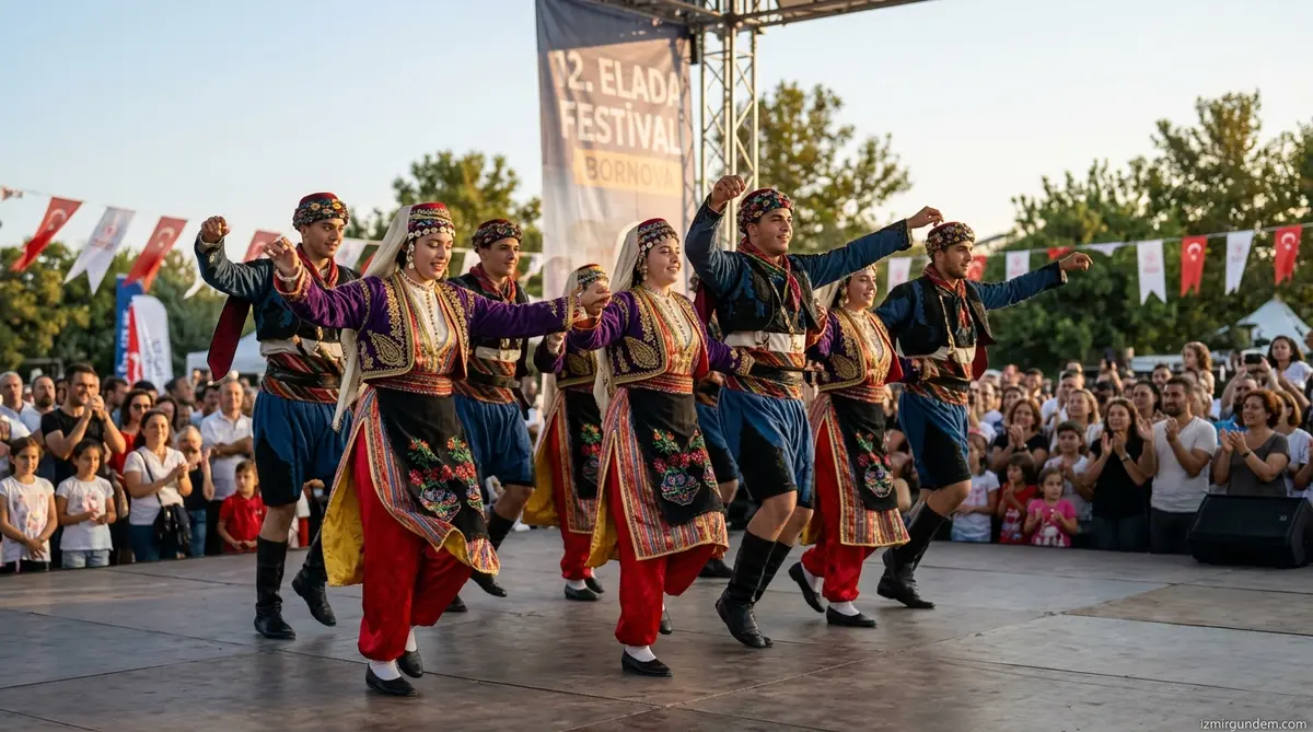 Bornova'da Dansın Büyüsü: 12. Elada Festivali Coşkusu