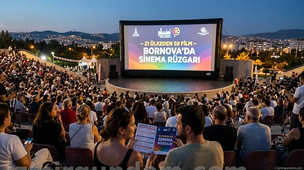 Bornova'da Sinema Rüzgarı: 21 Ülkeden 59 Film İzmir'e Geliyor