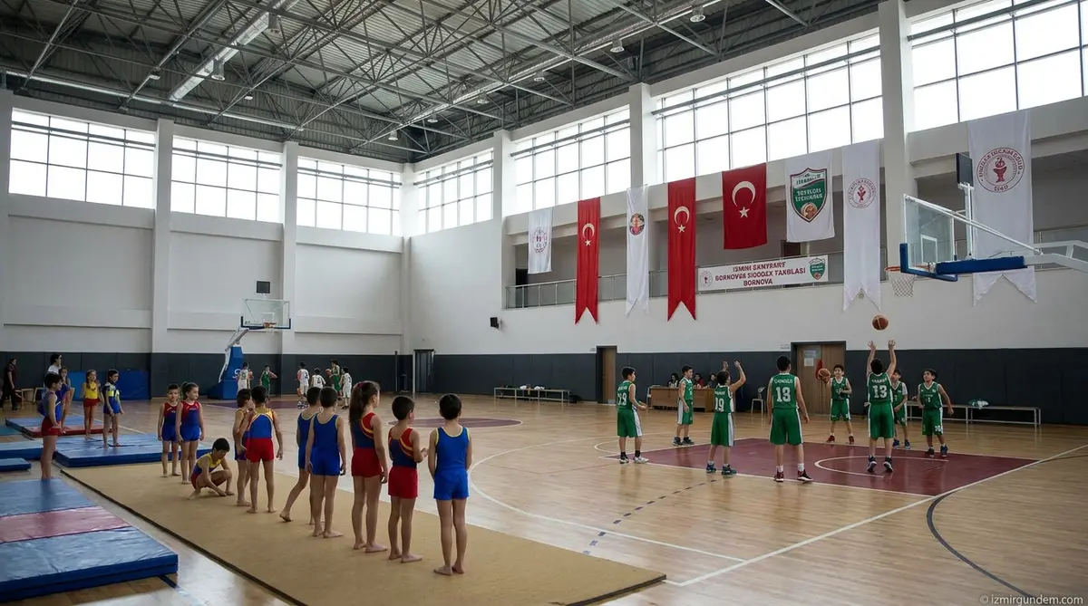 Bornova'da Yaz Spor Kursları Başladı: 7'den 70'e Eğitim