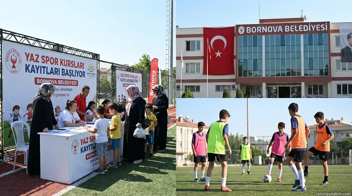 Bornova'da Yaz Spor Kursları Kayıtları Başlıyor