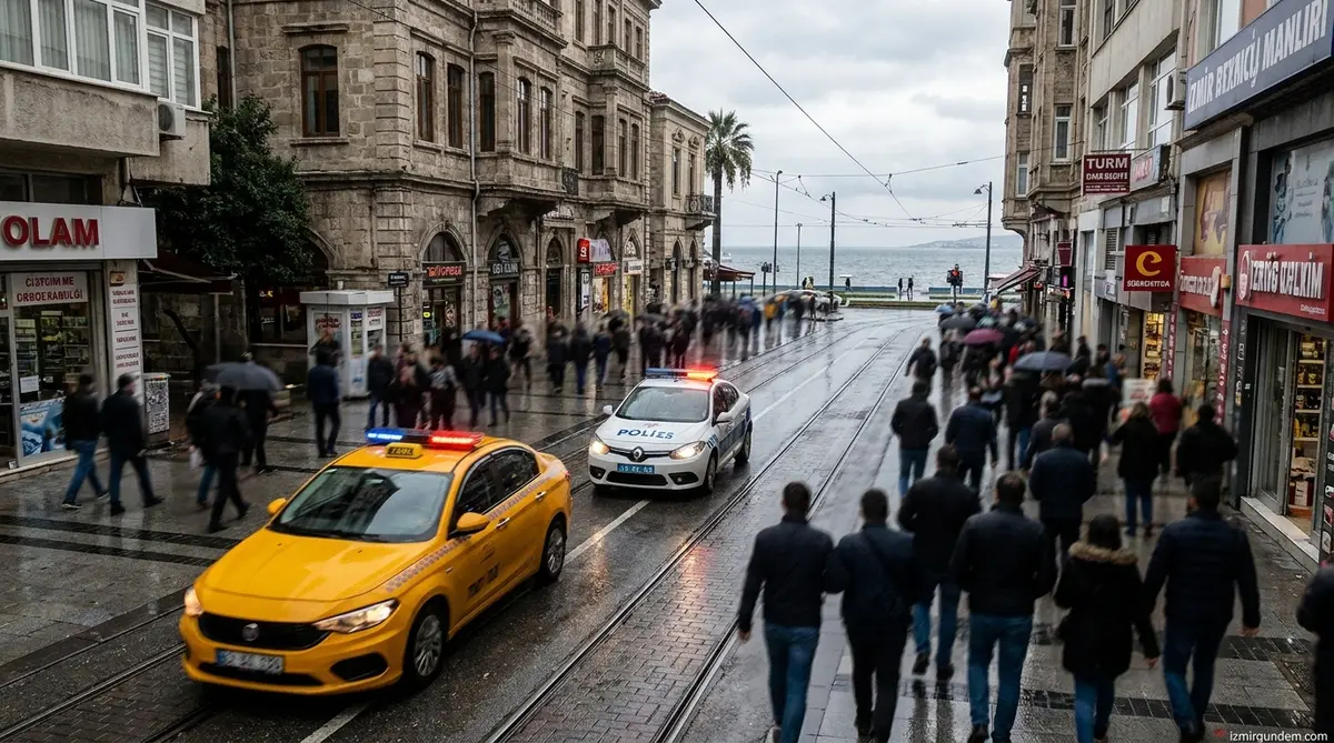 Bornova'da Zamanla Yarış: Taksici Kalp Krizi Geçiren Yolcuyu Kurtardı
