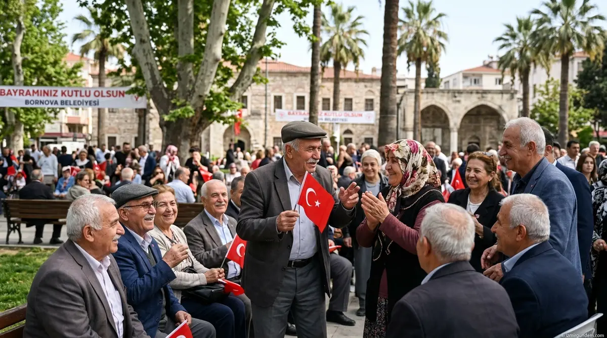 Bornova'da Çınarlar Bayram Coşkusunda Buluştu