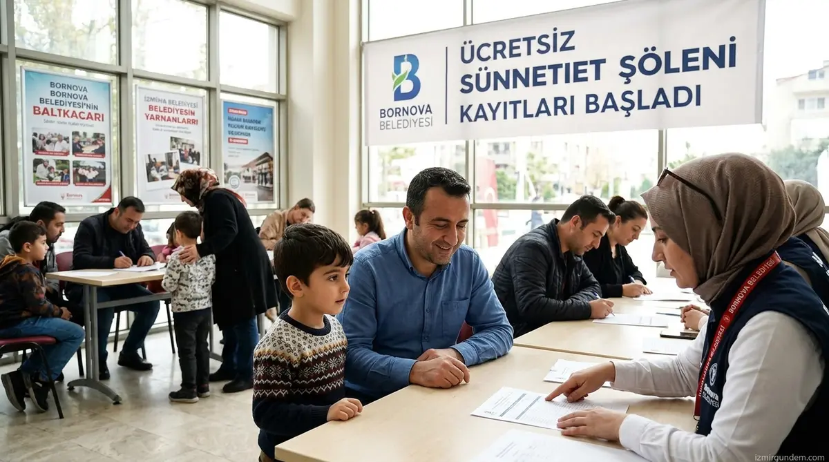Bornova'da Ücretsiz Sünnet Şöleni Kayıtları Başladı