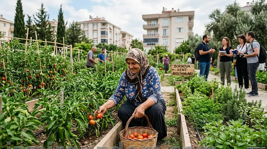 Bornova'nın Kent Bostanları Avrupa'ya İlham Veriyor