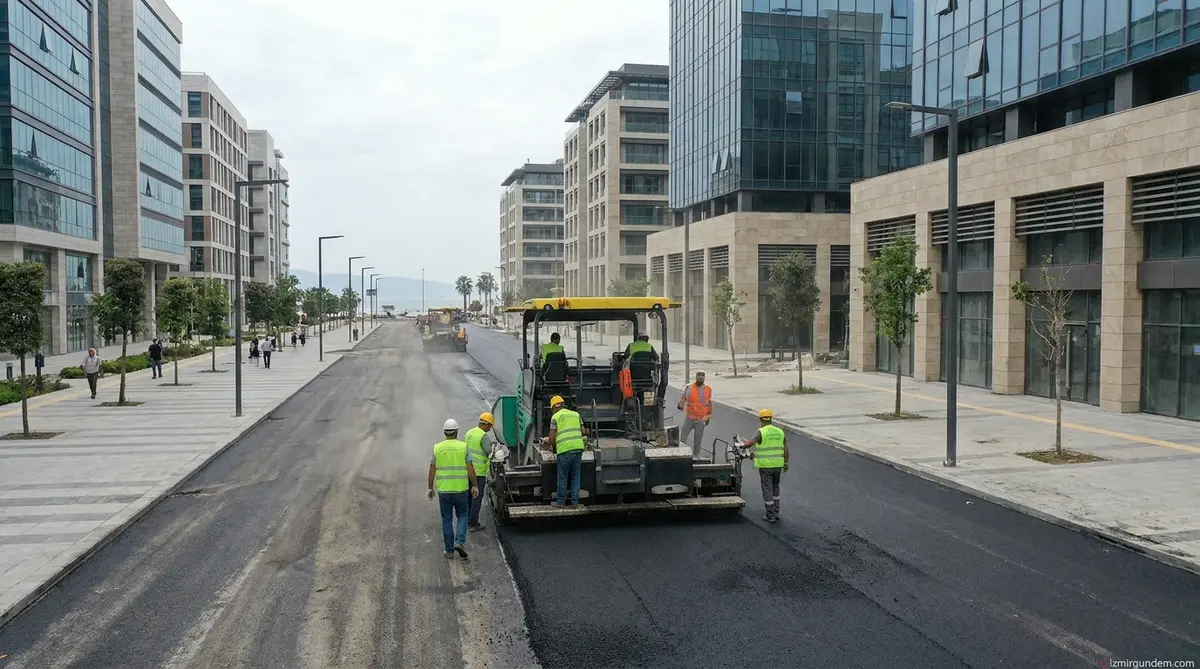 Bostanlı Cemal Bülbül Sokak Yenileniyor Trafik Tek Yöne Düşüyor