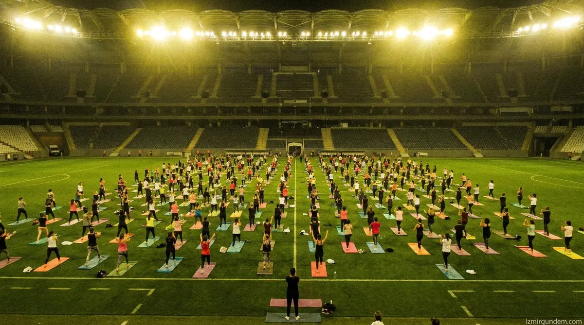 Buca Arena Stadı Kadınlar İçin Ücretsiz Spor Merkezine Dönüştü