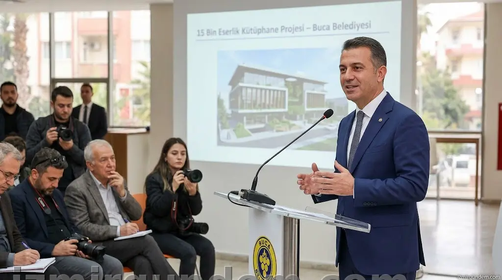 Buca Belediye Başkanı Görkem Duman’dan 15 Bin Eserlik Kütüphane Müjdesi