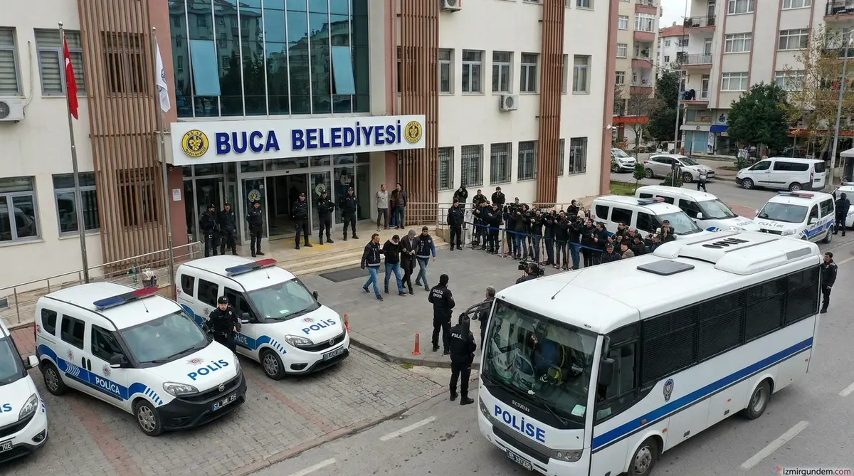 Buca Belediyesi'nde Dev Operasyon: 62 Gözaltı Kararı