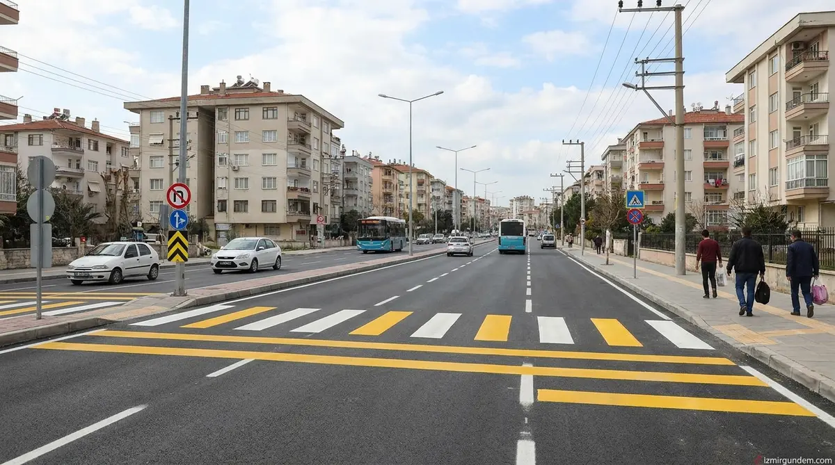 Buca Cemil Şeboy Caddesi Baştan Sona Yenilendi