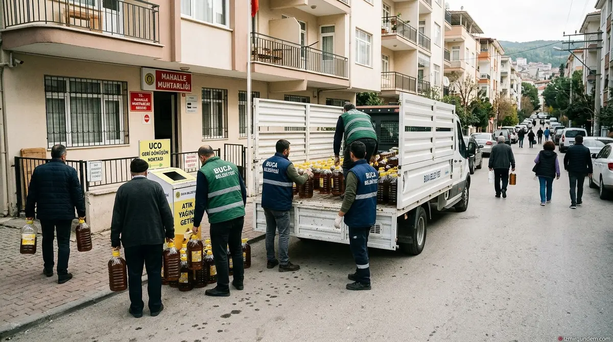 Buca'da Atık Yağ Seferberliği: 120 Bin Litre Geri Kazandırıldı