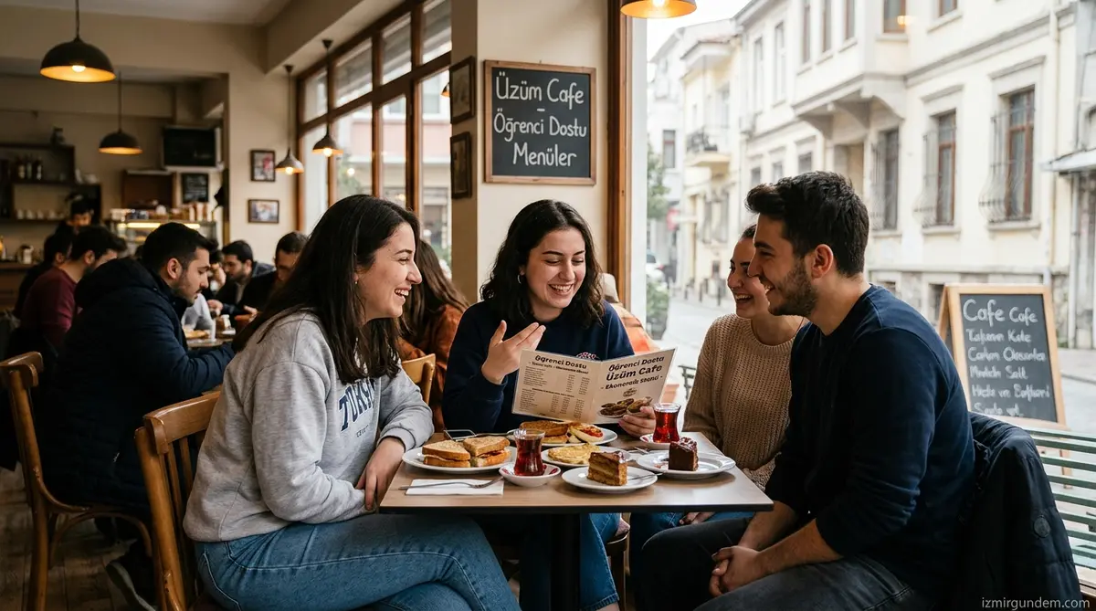 Buca’da Öğrenci Dostu Üzüm Cafe: Ekonomik Menü Gençleri Güldürdü