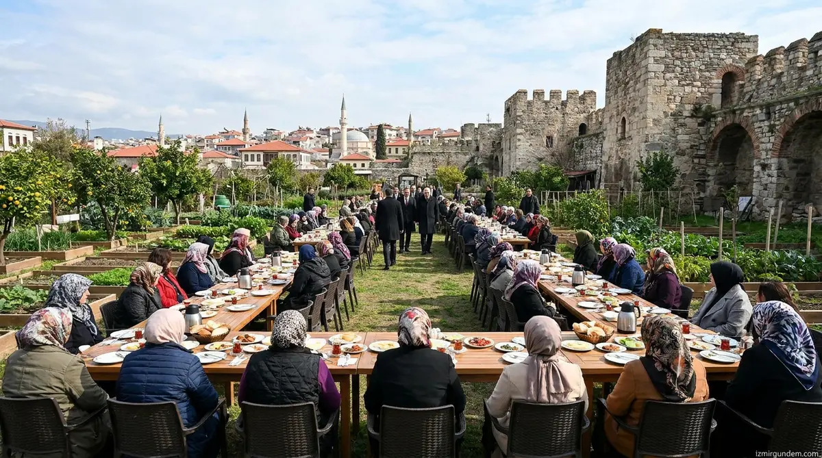 Cemil Tugay İzmir'de Mahalle Bostanlarını Büyütme Kararı Aldı