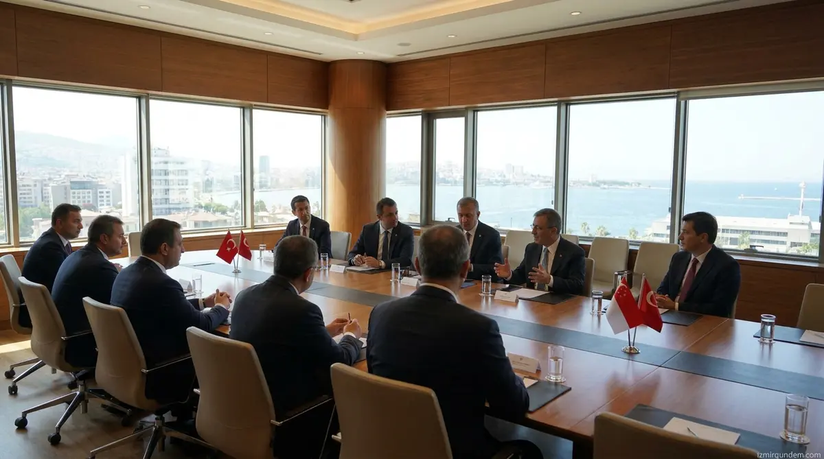 Cemil Tugay'dan Singapur'a EXPO 2027 ve İEF Daveti