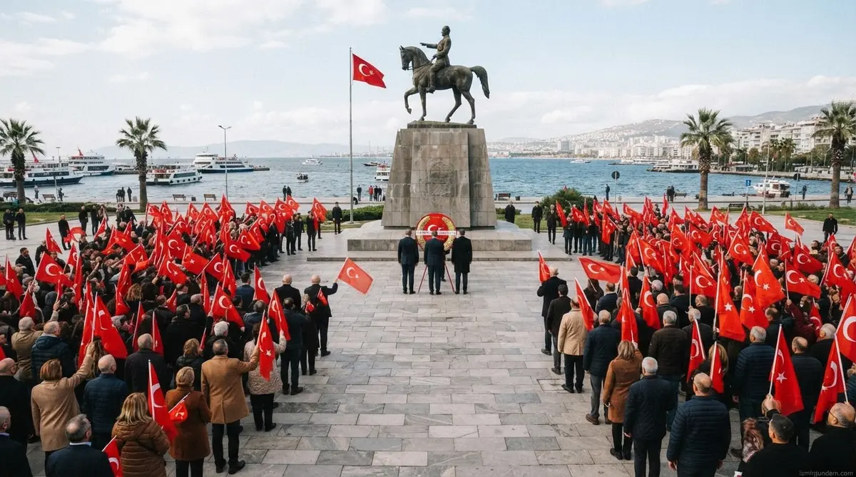 CHP İzmir'den 29 Ekim İçin Alternatif Çelenk Töreni